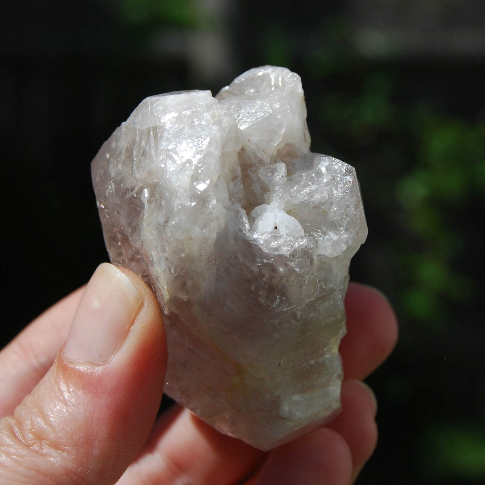 2.5in 145g DT ET Elestial Fenster Amethyst Quartz Crystal Point, Mali wa9