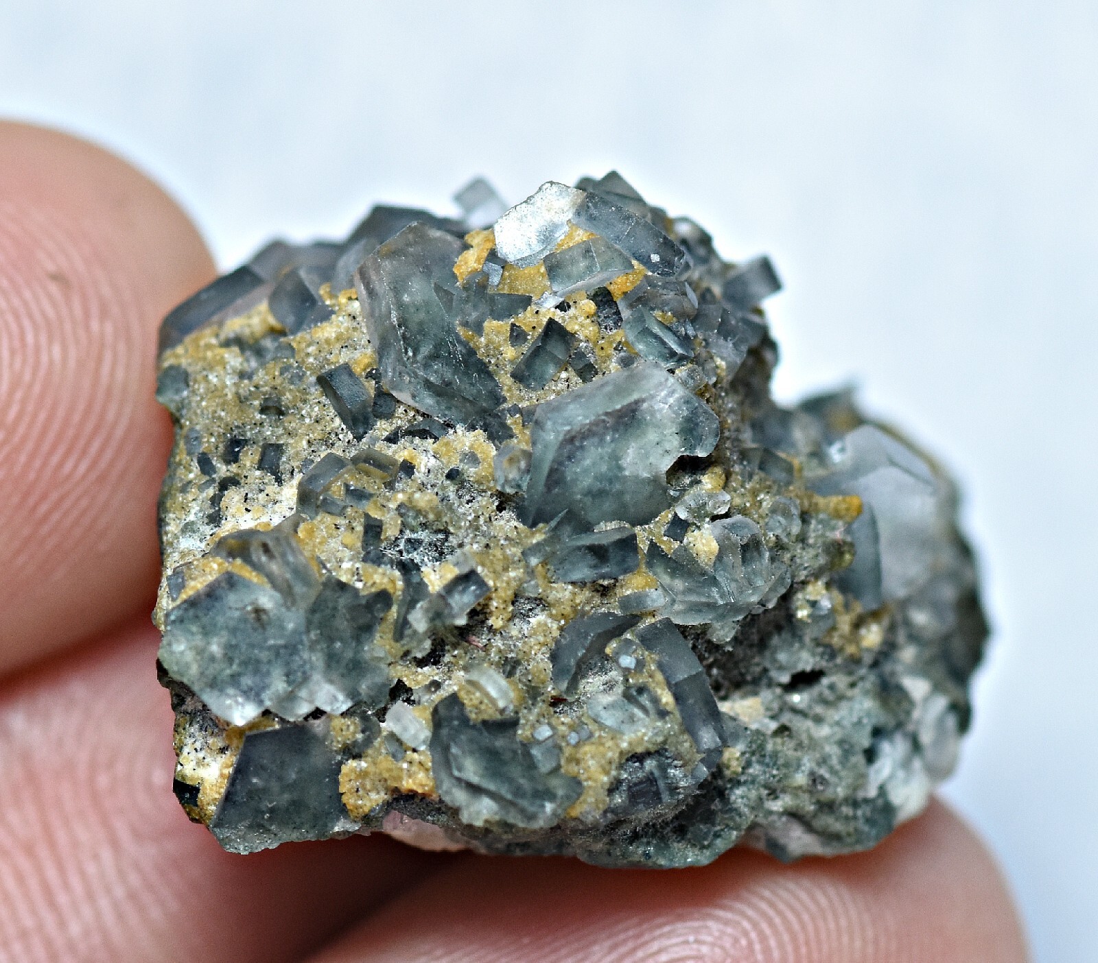 43 CT Rare Vorobyevite Beryle Crystals W/ Pink Kunzite and Tourmaline On Matrix