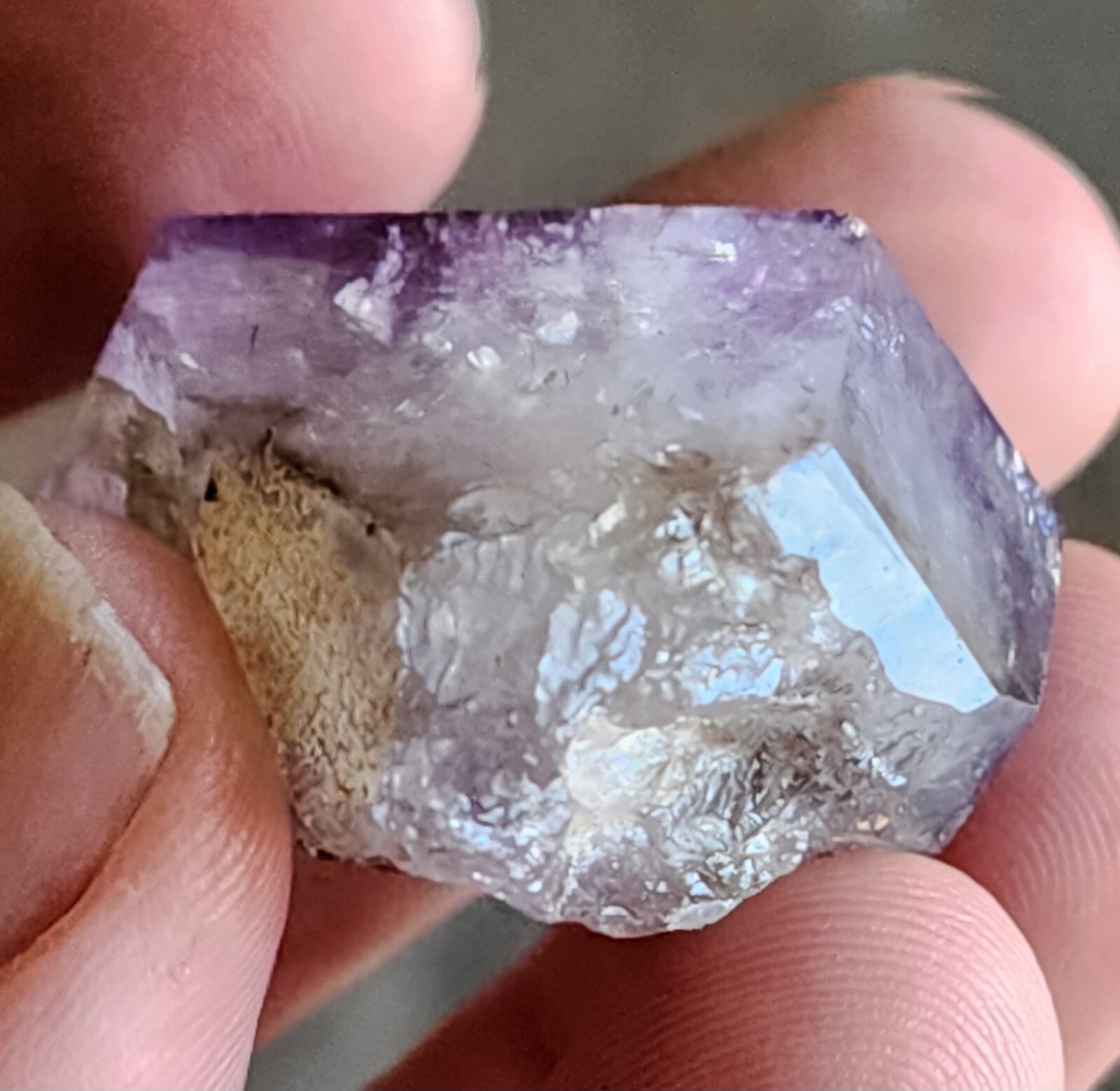 A CHOICE Glassy Gemmy Purple Amethyst crystal from KEDON, Ural, Russia Siberia
