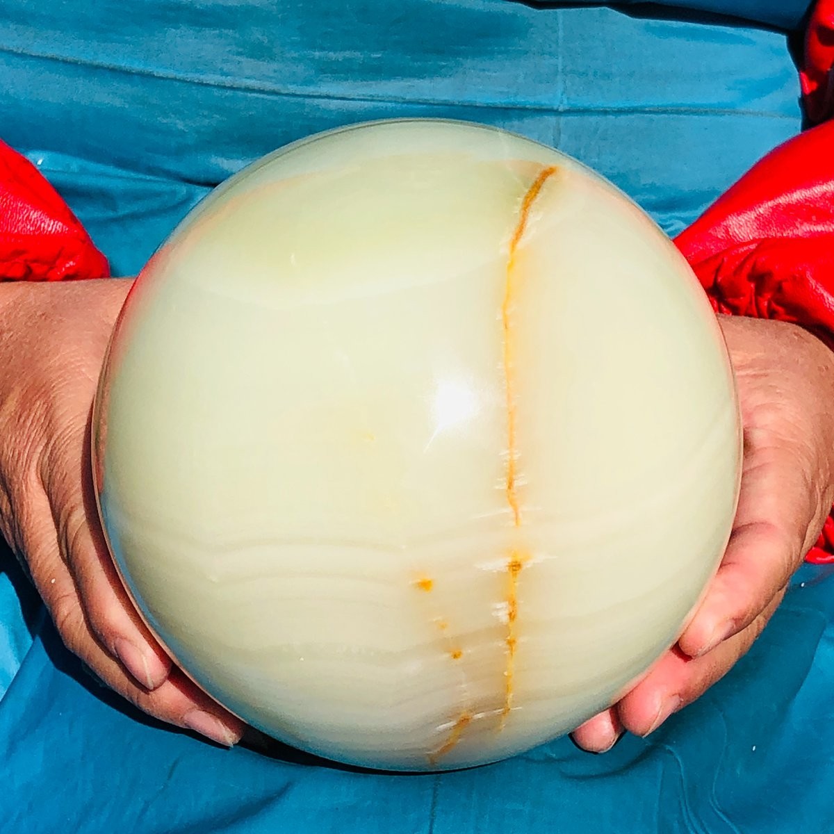 4460g Natural Afghan Jade Chakra Quartz Sphere healing ball Specimen