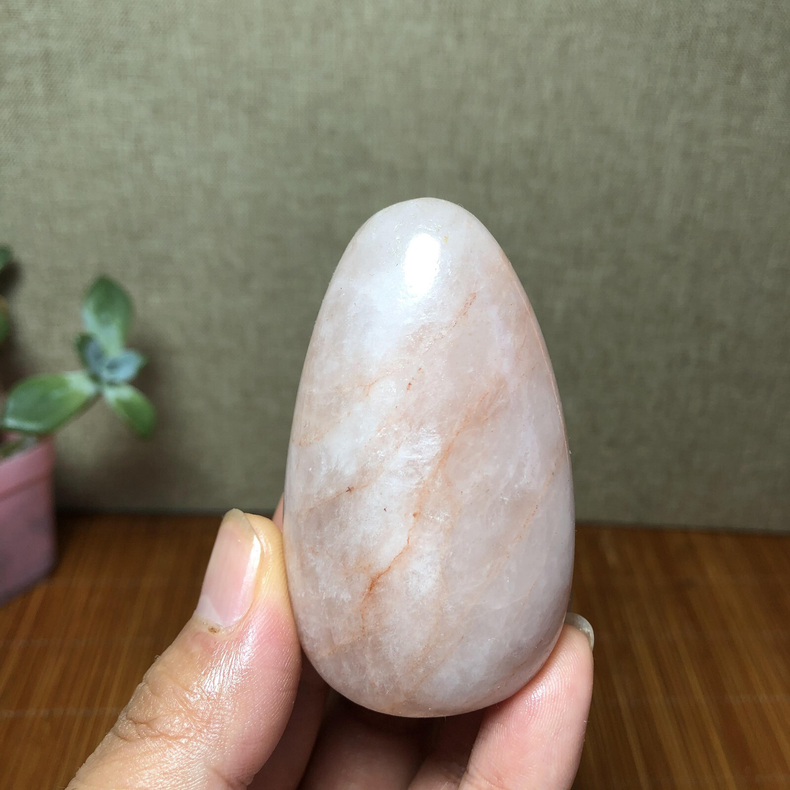 64mm Natural Red gum flower Crystal gemstone polish/rough Specimen 103g A3387