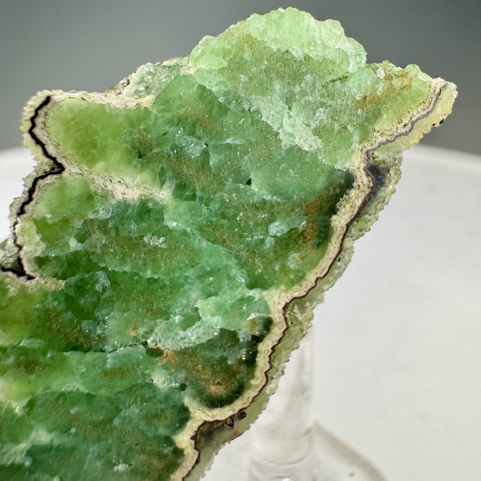 Beautiful Solid Green Smithsonite: Tsumeb Mine, Tsumeb, Namibia- Unusual!!