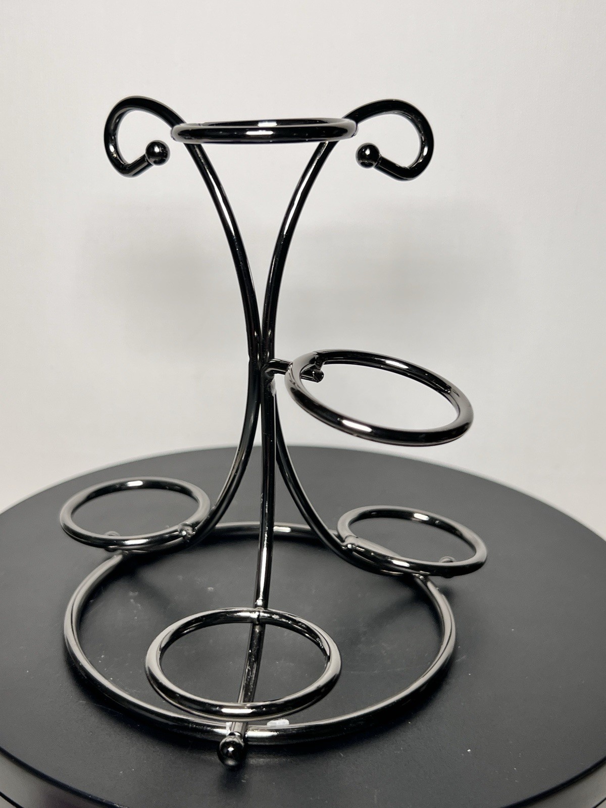 Sphere Holder – Black Holds 5 Spheres Sizes 71mm – 52mm