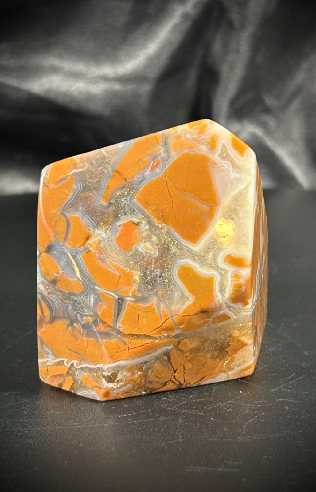 1.95″ Maligano Jasper Geometric Freeform 5.9oz (165 grams)