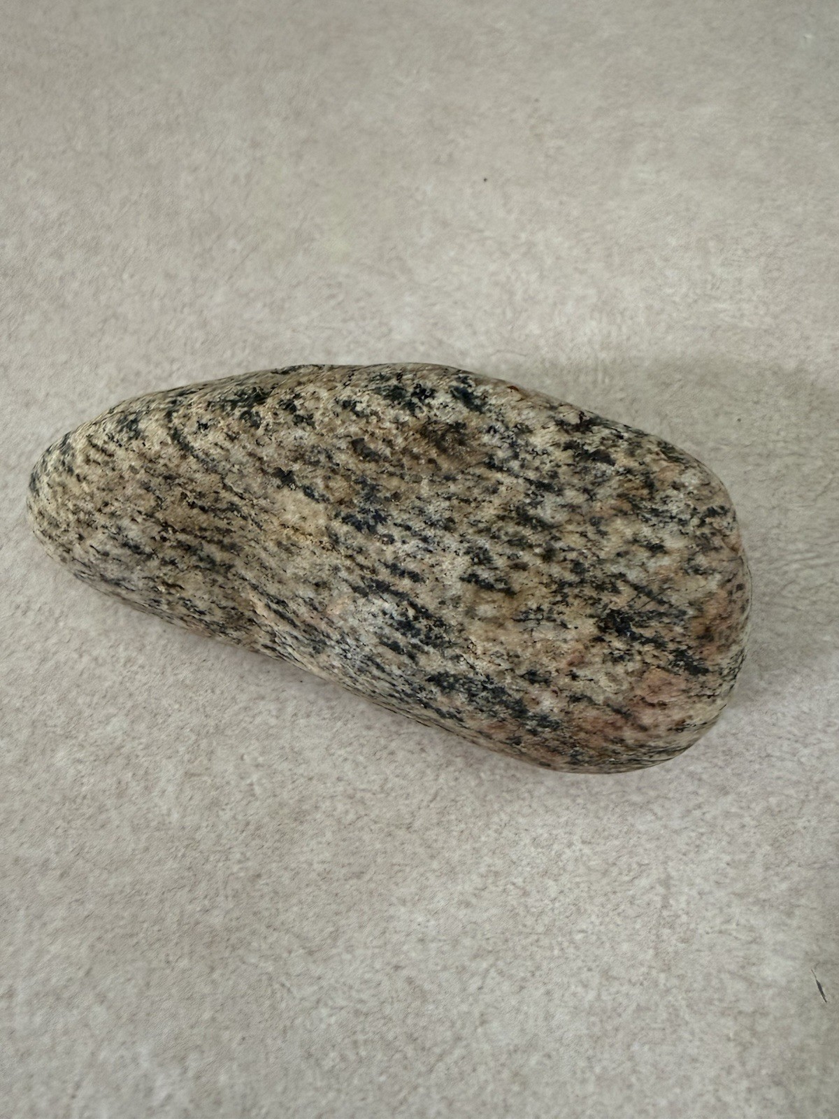 Magnetic Granitic Gneiss Specimen – Pink Feldspar, Quartz & Magnetite