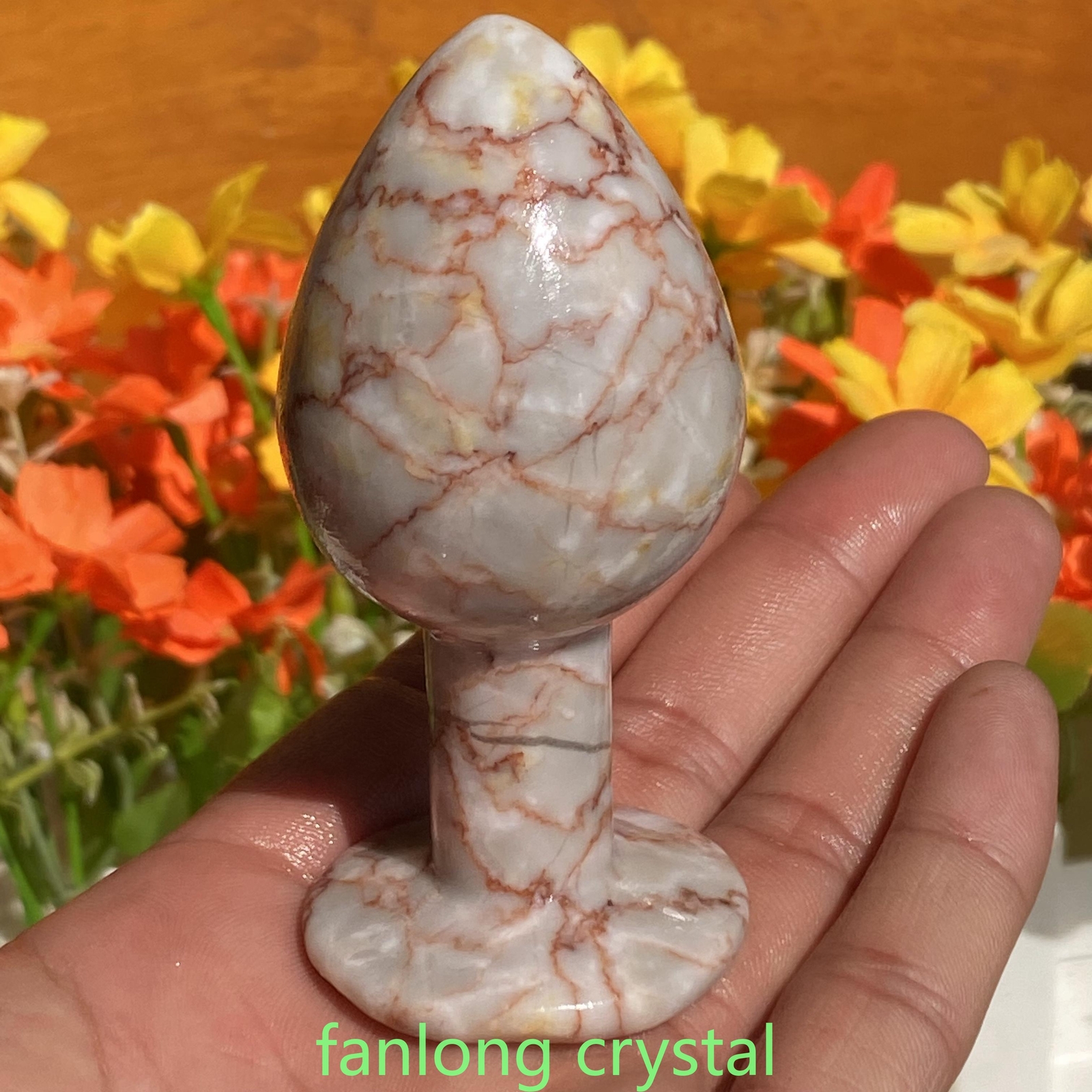 wholesale 3.2″ Natural Crystal Massage Yoni Wand for Women Gift