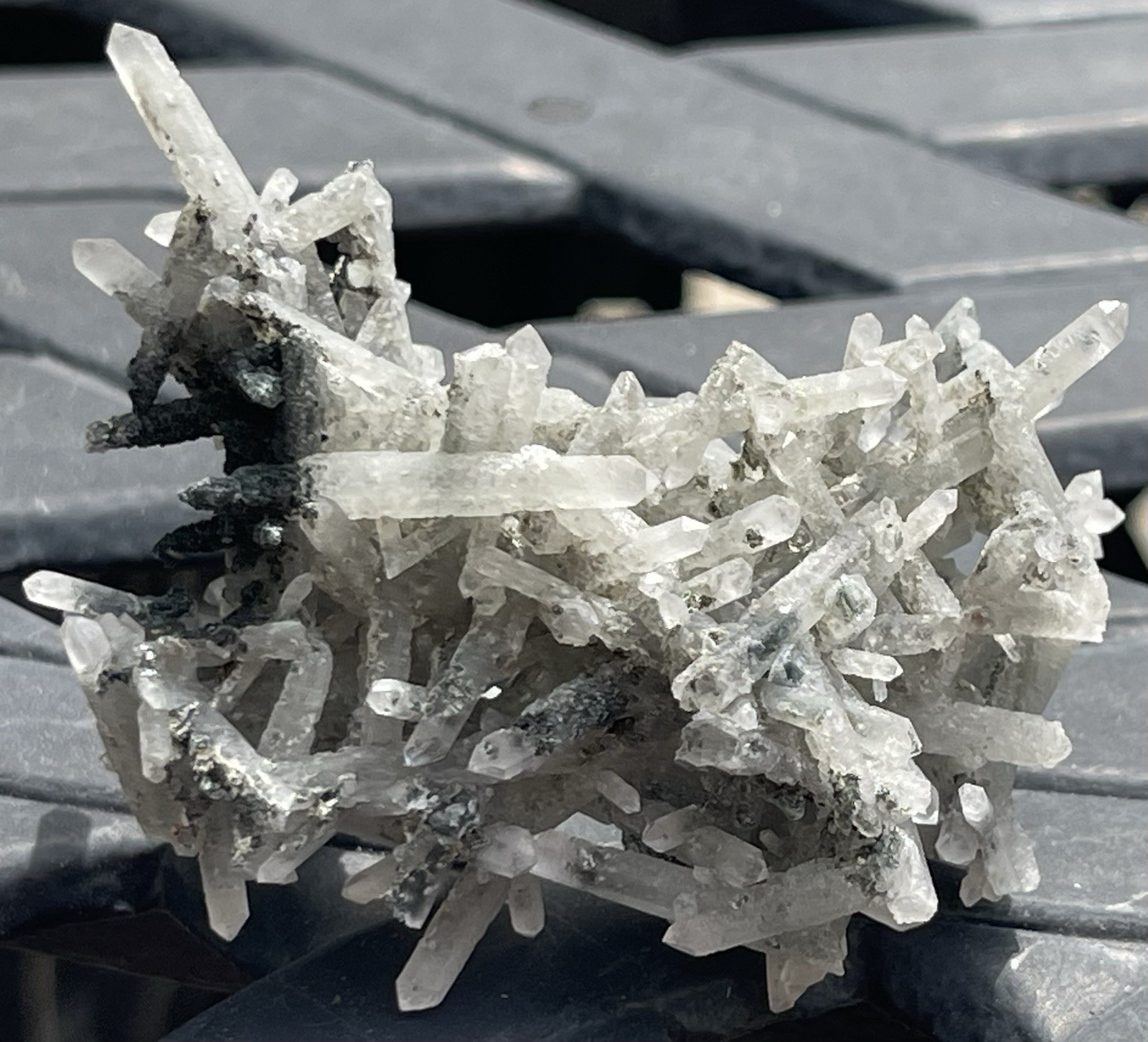 Quartz Crystals 32.23 Grams L 2 3/8” X W 1 43/64” X H 1 3/32” Afghanistan