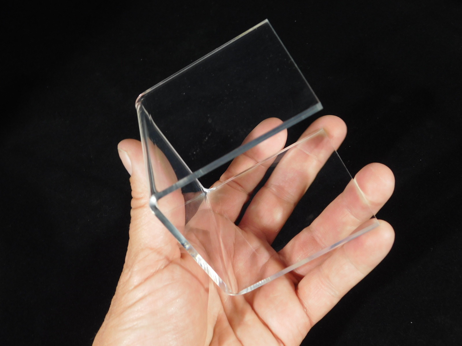 Display Stand Riser Type Clear Lucite Tall Medium Size