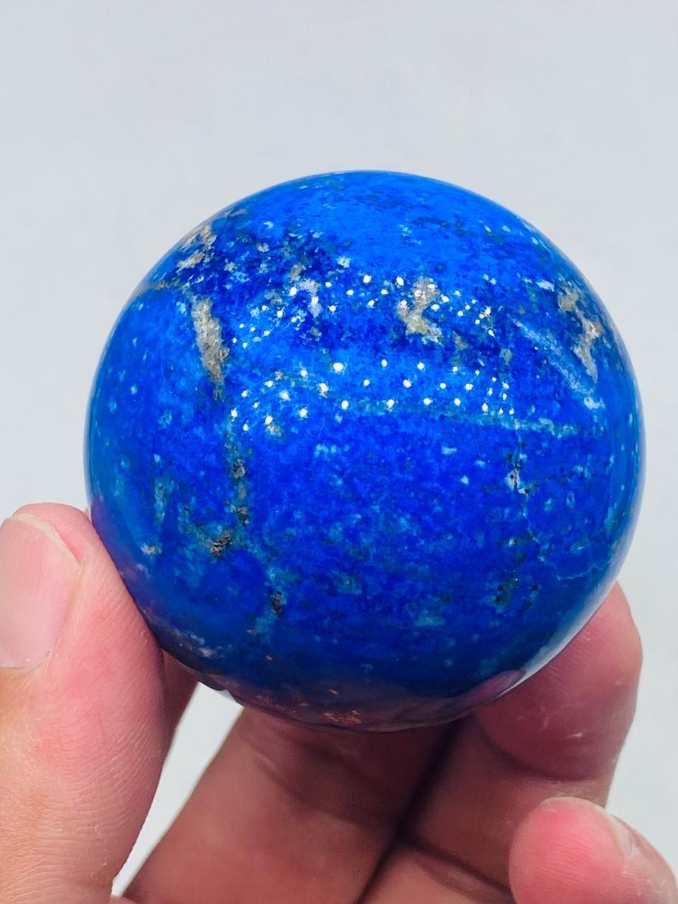 Lapis Lazuli Sphere Royal Blue Healing Crystal Premium Quality Gemstone