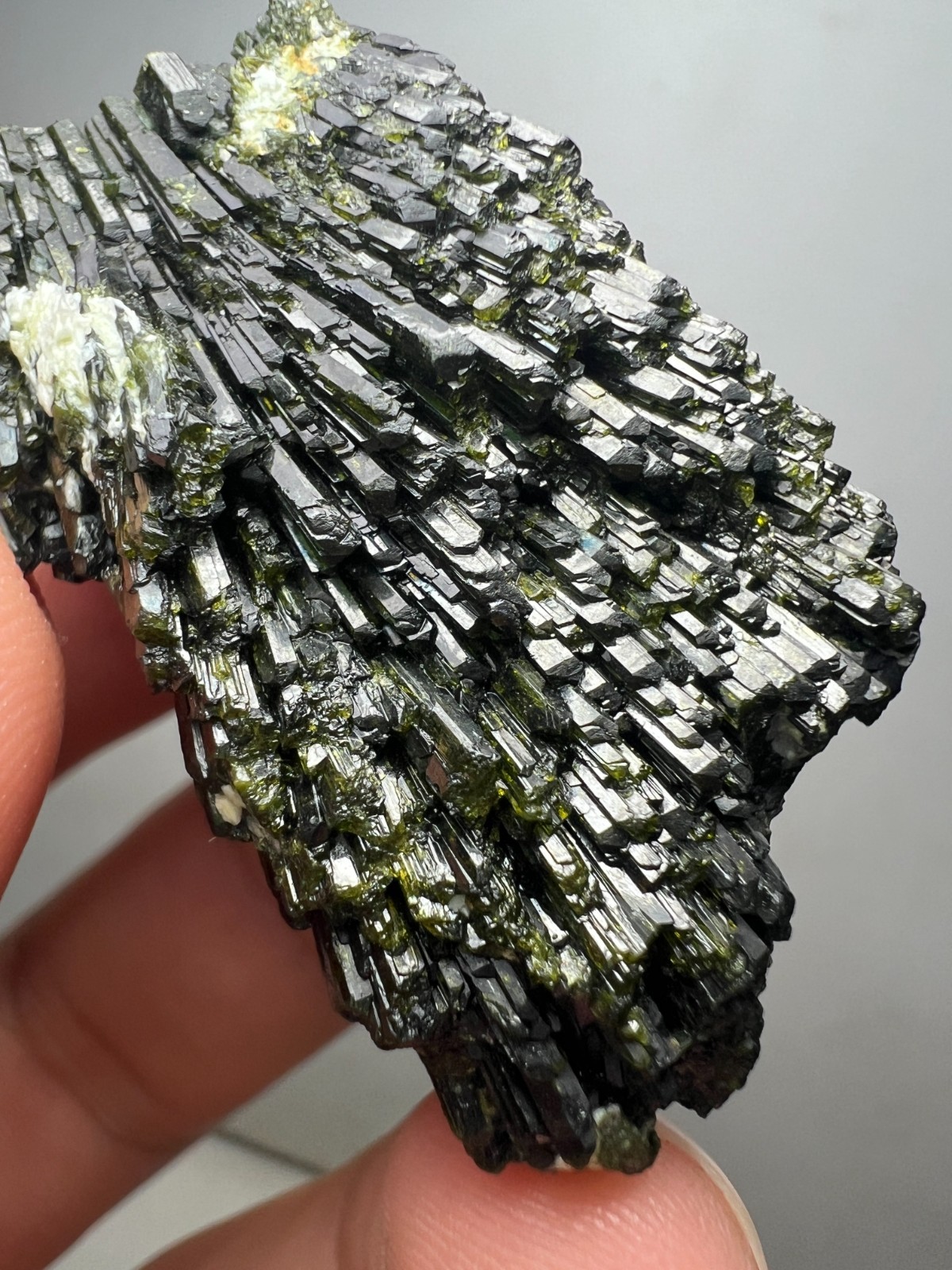 173 Natural Green Epidote crystal bunches from Balochistan Pakistan
