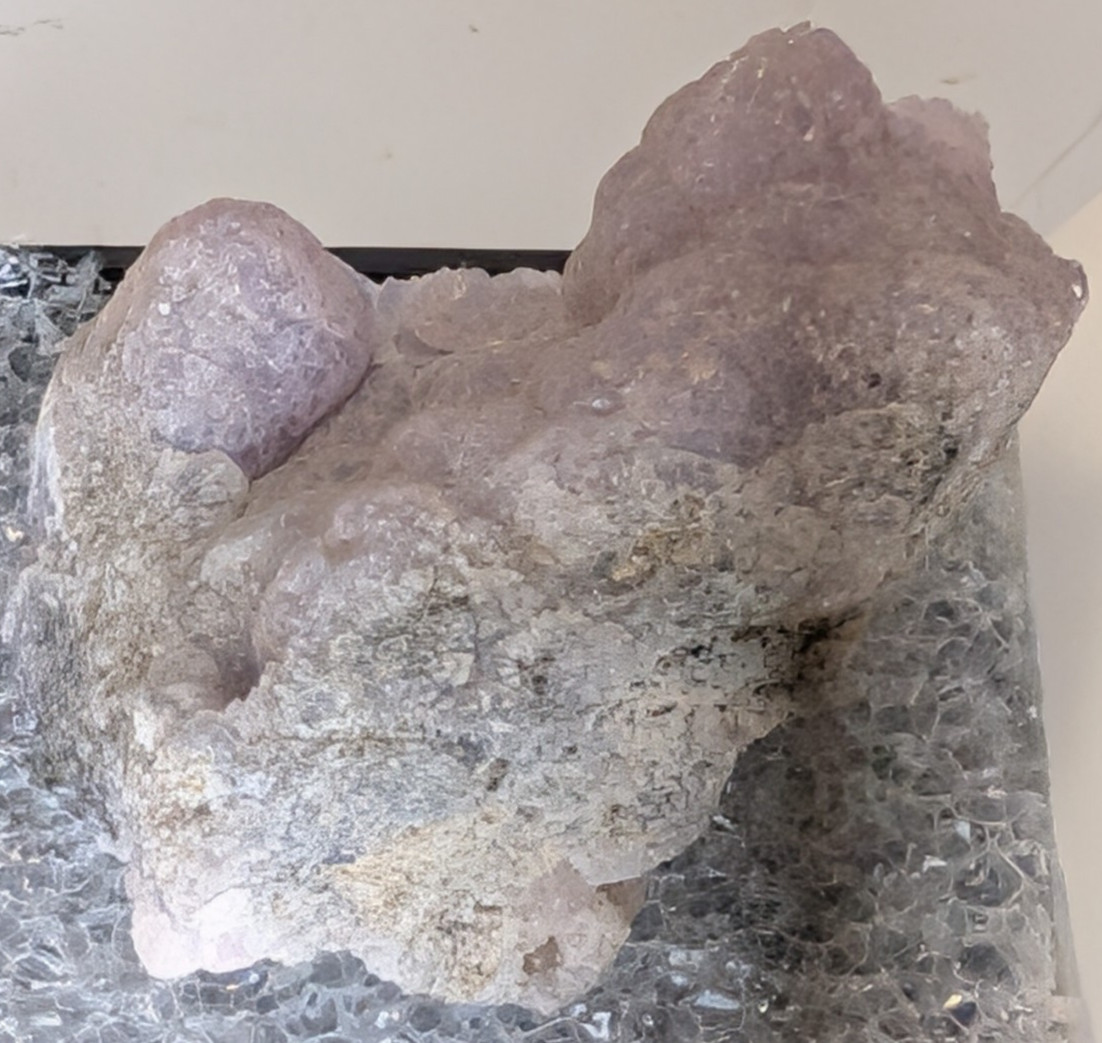 BEAUTIFUL Smithsonite Specimen Kelly Mine New Mexico Lavender with Display Box