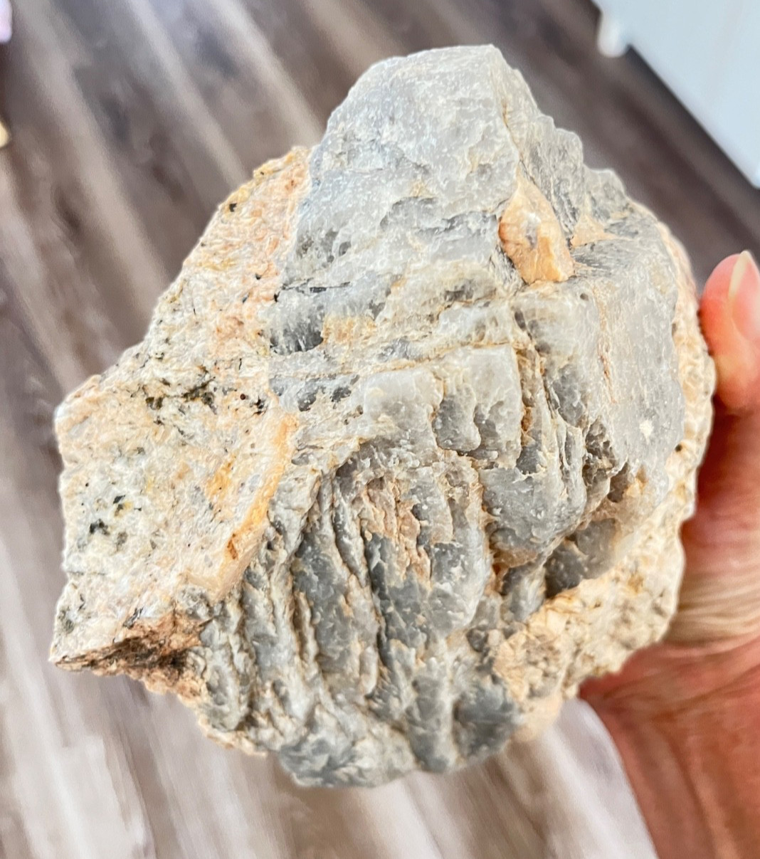 Natural Pegmatite Quartz Feldspar Specimen Raw Rock Morongo Valley CA 5.13 lbs