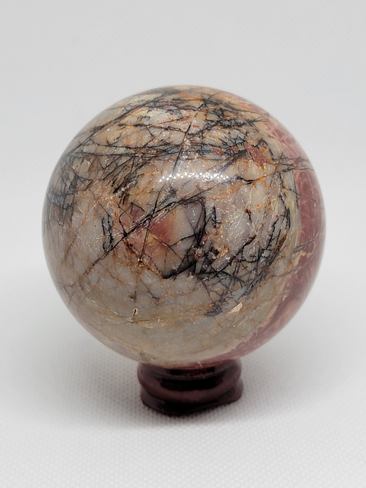 Cherry Creek Jasper Spere 8″ Circumference US Seller