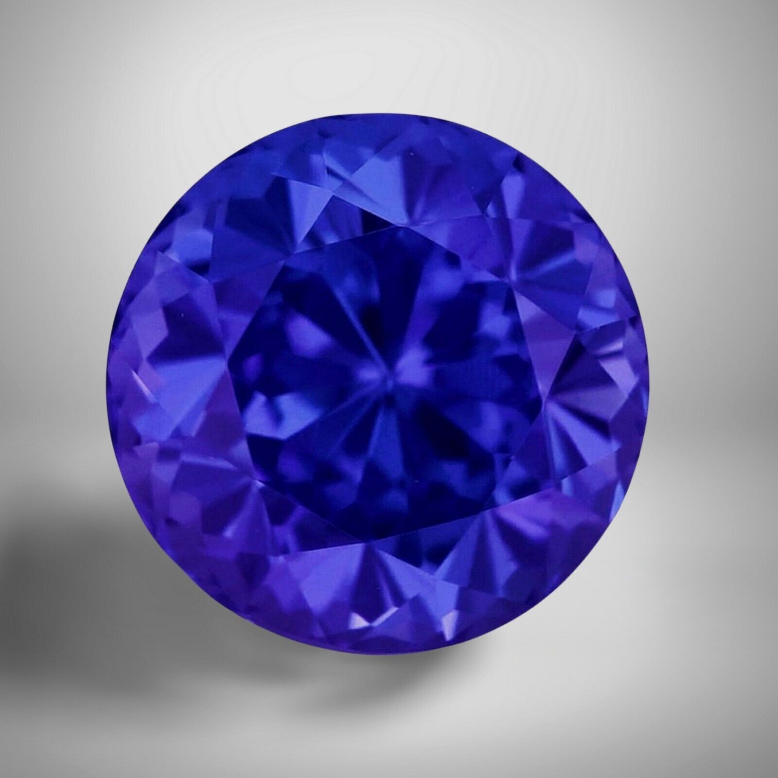 Tanzanite Round Cut Gemstone 0.60 Cts – 6 mm Calibrated Loose Gem