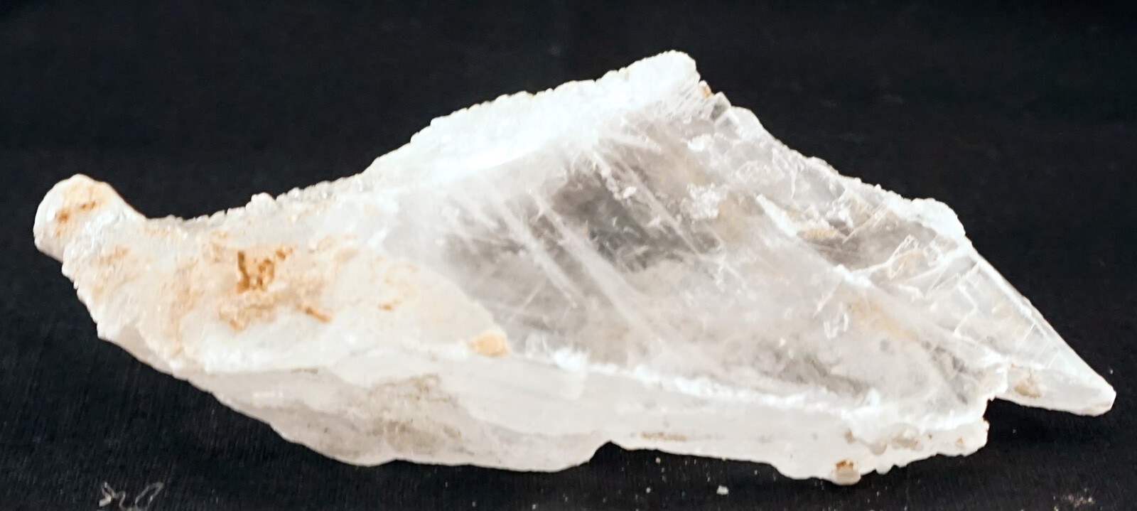 Natural Selenite crystallized Gypsum Rough Nice Specimen 4 Display / Healing #1