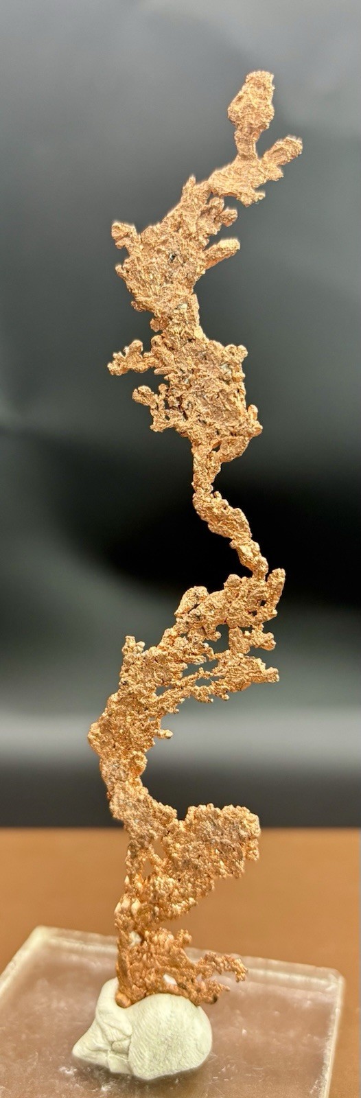 Bisbee Arizona Native Copper Crystal Mineral Specimen Display 5 1/2”