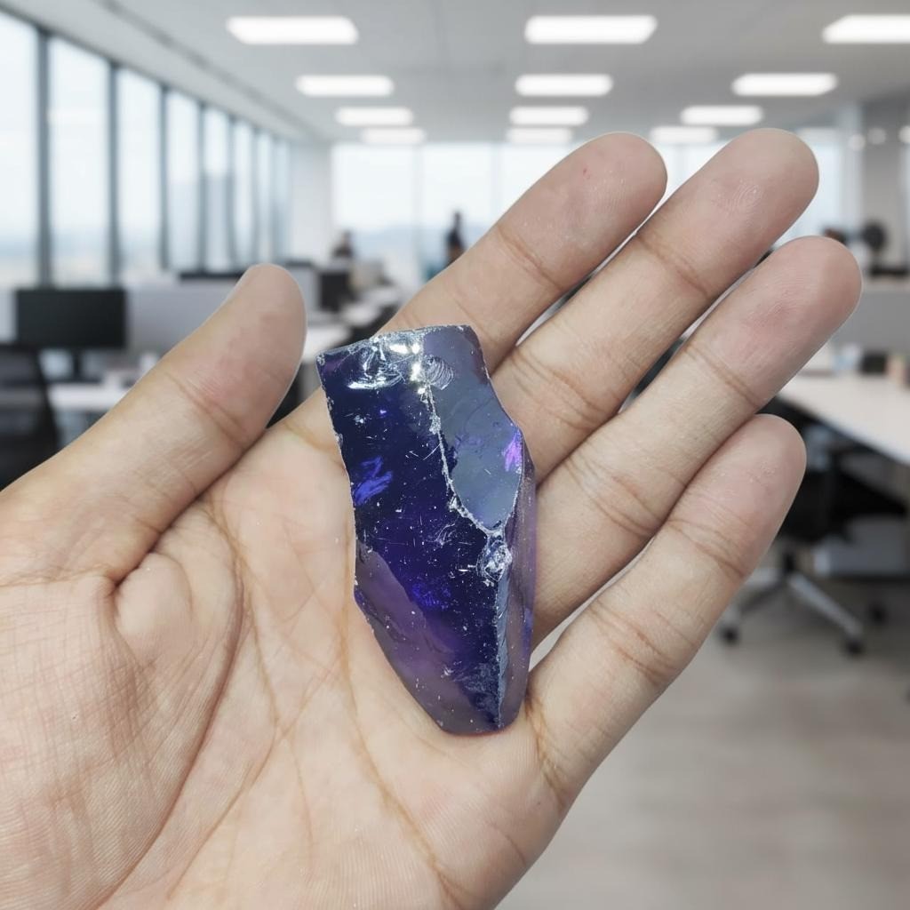 Genuine Blue Zircon 200–250 Carat | Healing Clarity Focus Spiritual Stone