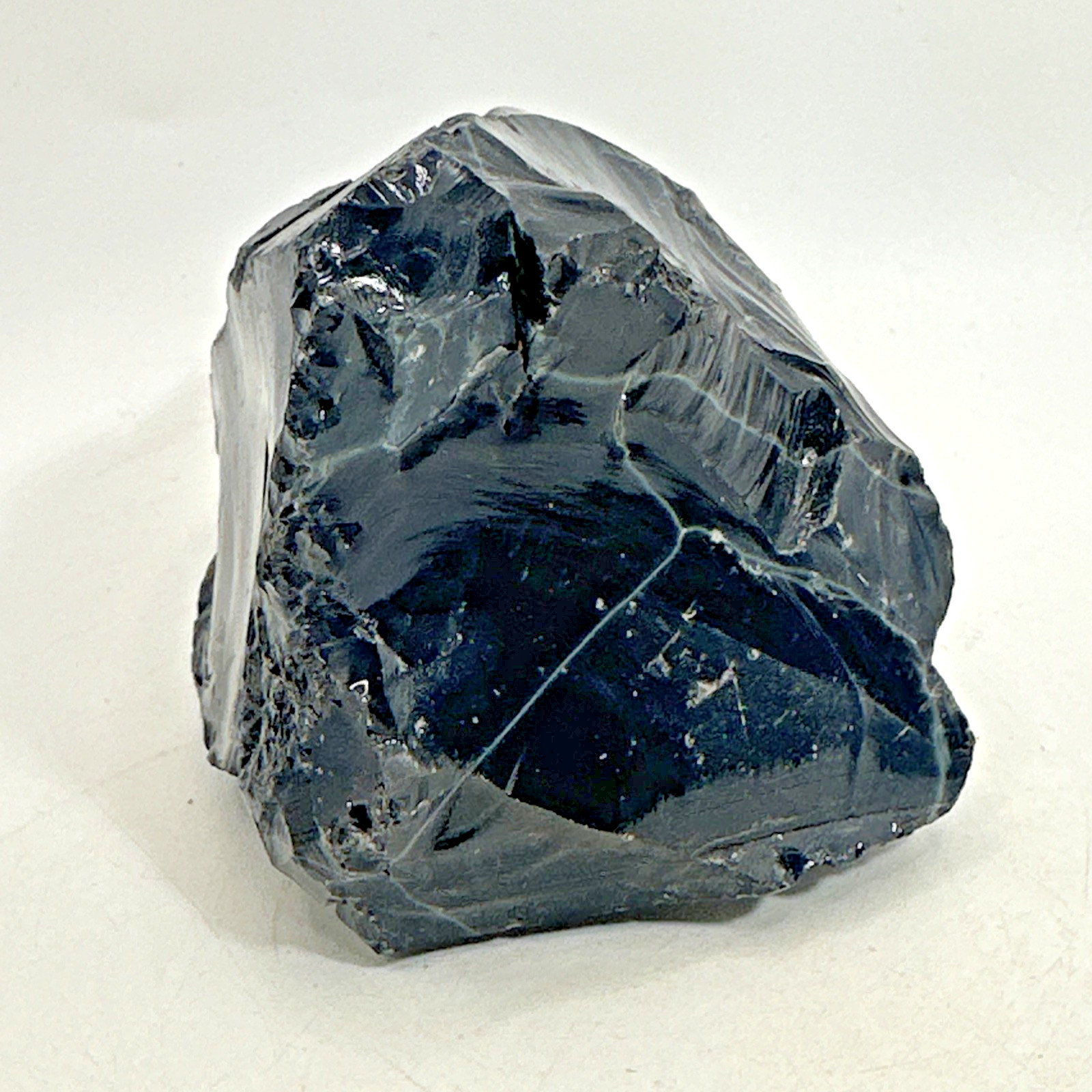 Beautiful Spider Web Obsidian Specimen 259 Grams