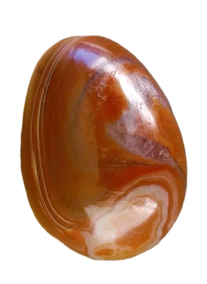 4.5oz Lake Superior Agate, Hand Carved and Polished *Top Quality*