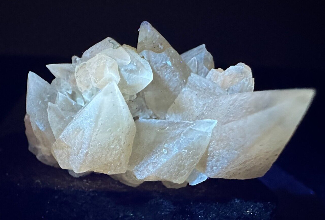 ➤ 1-1/2″ CALCITE CRYSTAL CLUSTER SPECIMEN – Pugh Quarry Ohio VIDEO➤893