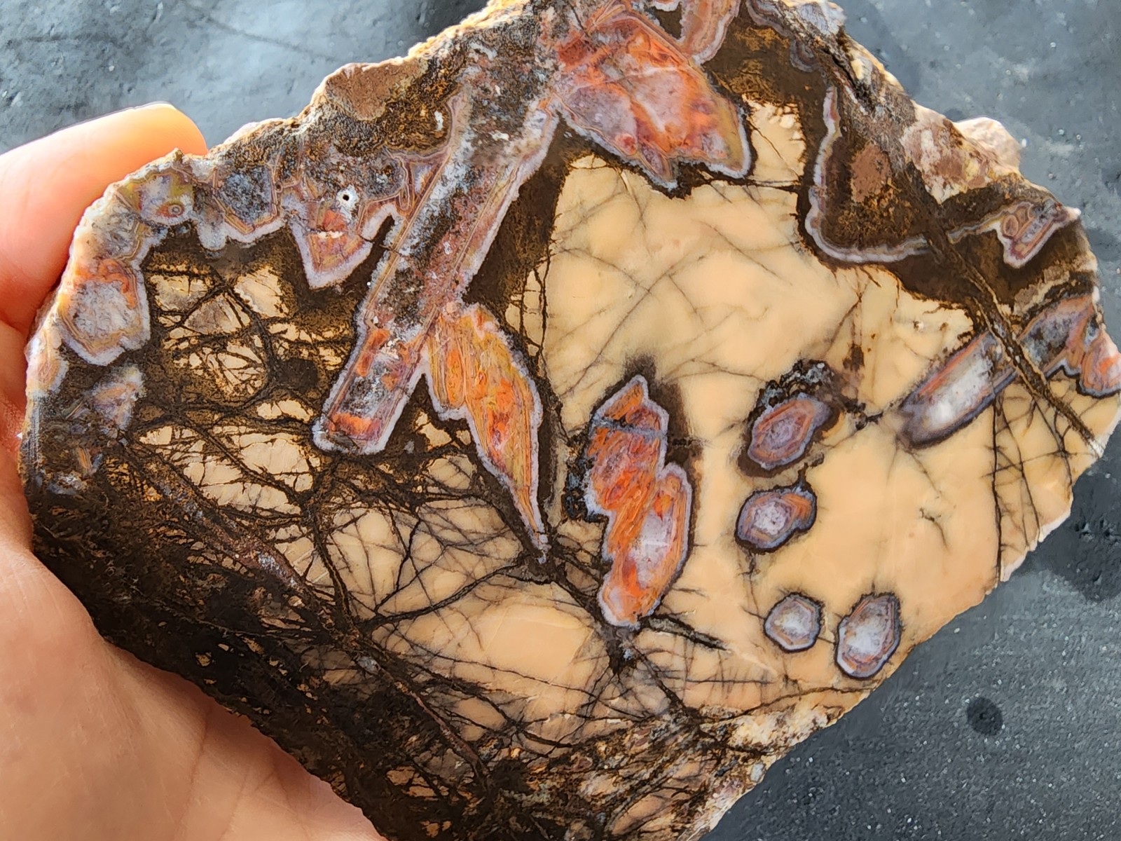 3.3 lbs (1.5 kg) Unpolished Agate, Almus Agate, Large Agate Pair, アゲートのペア, العقي