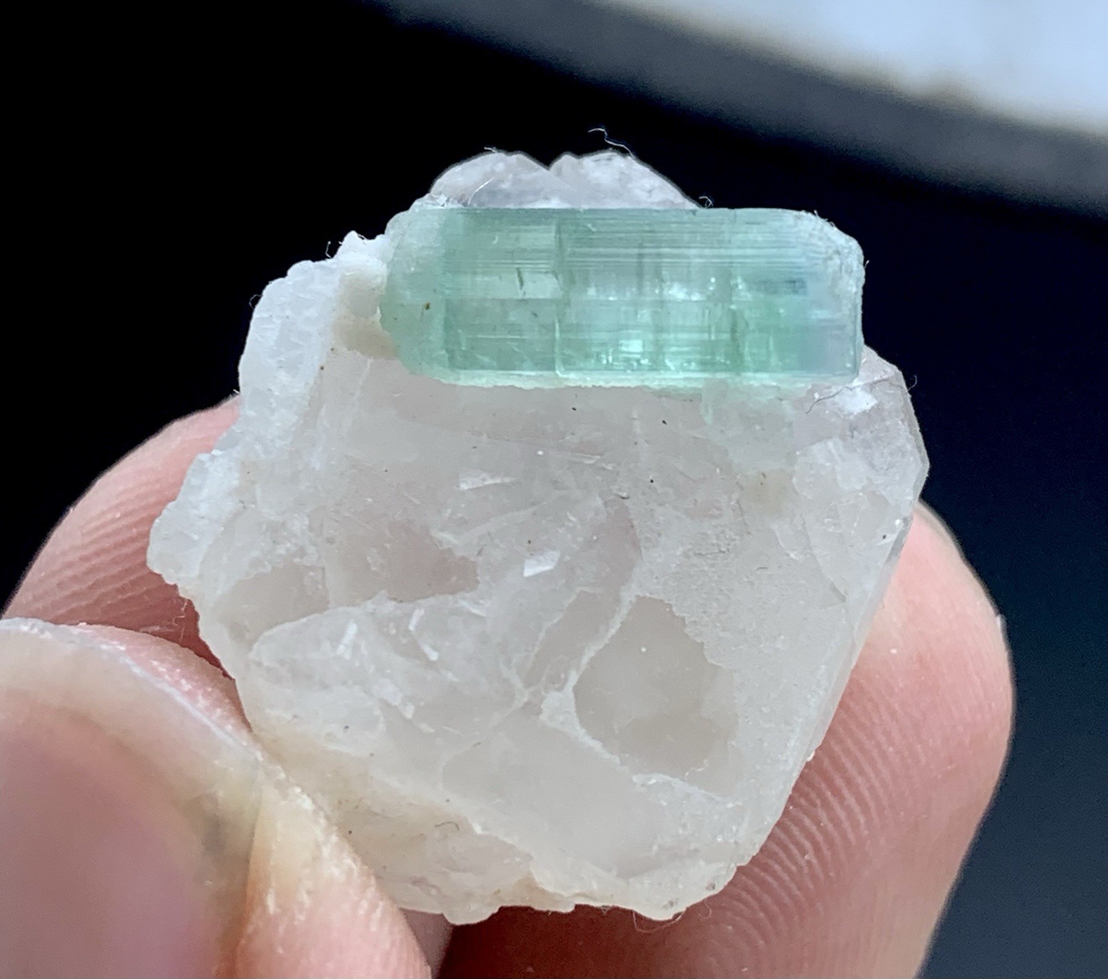 33 Cts Tourmaline Crystals Bunch With Specimen From Afghanistan.