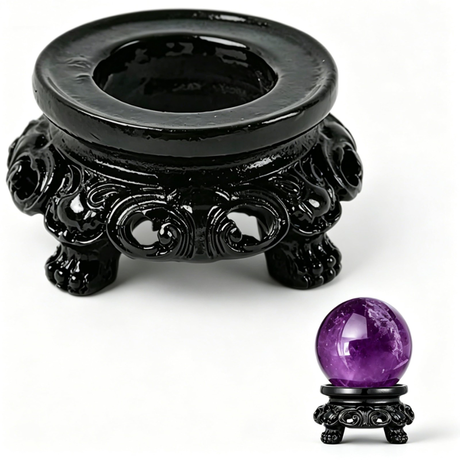 Display Pedestals, Crystal Ball Stand Crystal Sphere Holder Pendulum Stand Mu…