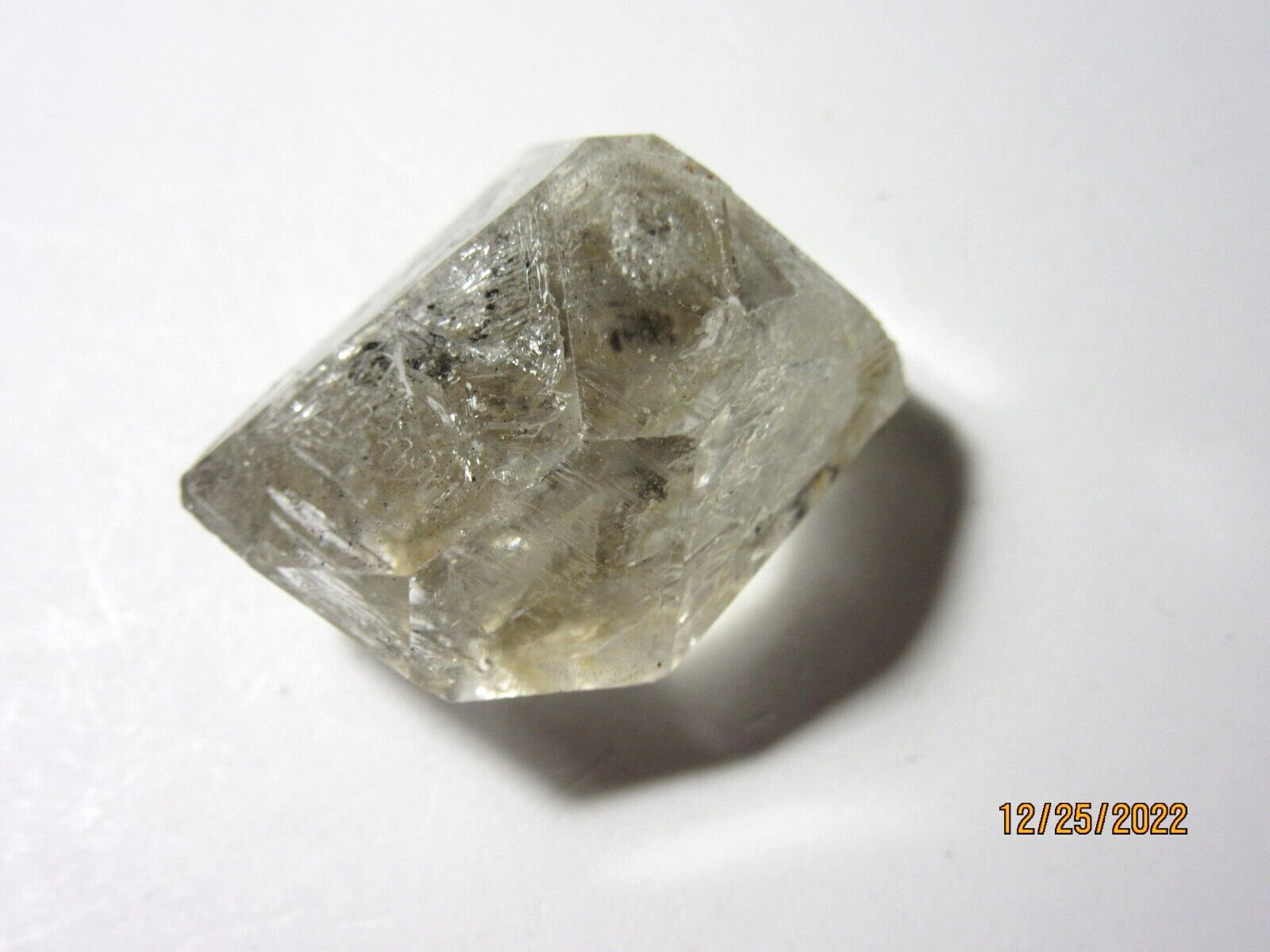 Natural Herkimer Diamond Quartz 1 5/16″ Crystal Herkimer, NY Reiki NHDQC-6