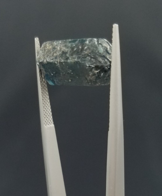 Blue Apatite Crystal – Not Polished 19+ct