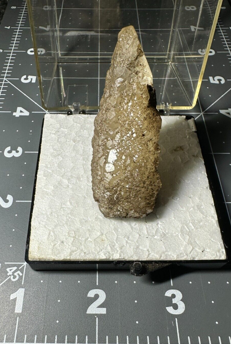 ➤ 2-1/2″ Tall SCALENOHEDRAL CALCITE Pleasant Ridge Rensselaer Indiana VIDEO➤413