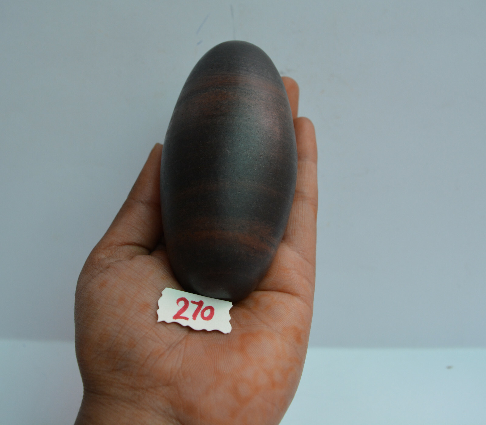 Shiva Lingam Stone, Shiva Lingam Sacred Stones from Narmada River India,~ 270