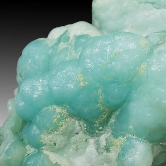 Glacial Blue Smithsonite-World Class Locality-Serpieri Mine-Attica, Greece