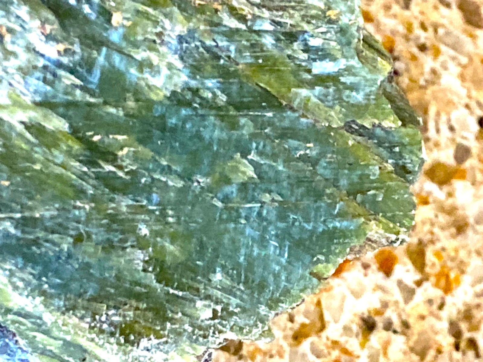 New England Minerals green Serpentine