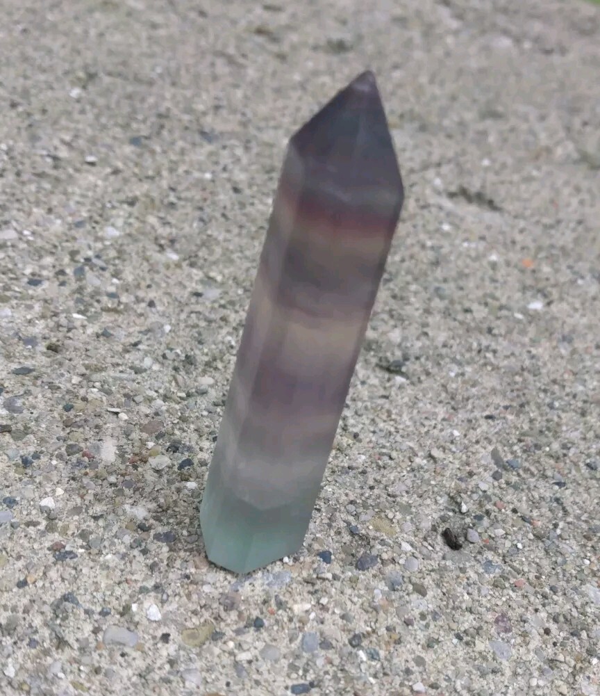 Rainbow Fluorite Crystal Tower Small (1 7/8″) SEE PICS