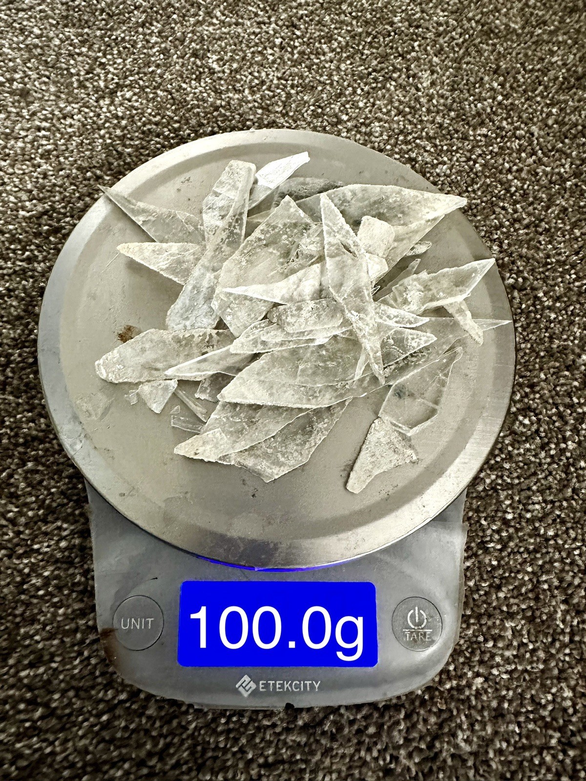 Gypsum/Selenite/Phantom Selenite SLICES/PIECES, Great Salt Lake, UT