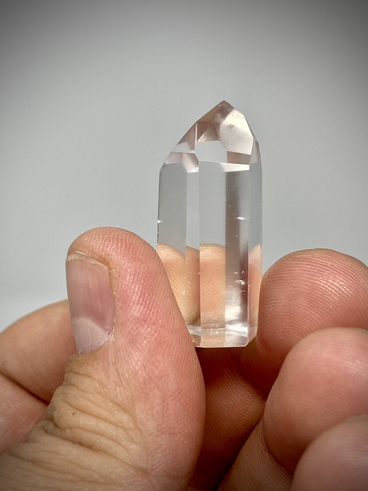 Clear Quartz Crystal Stone 1″ Natural Mineral From Brazil Wand Specimen By ZENDA
