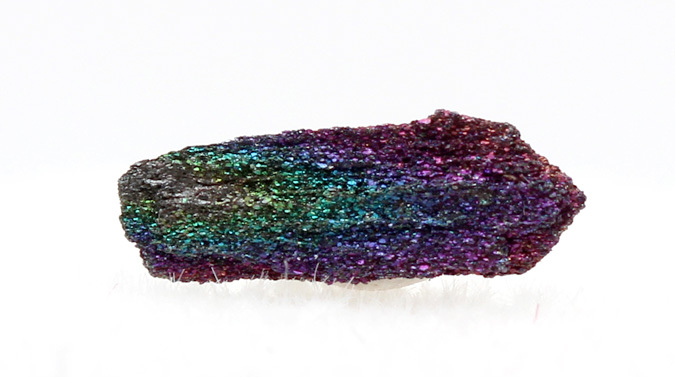 Rainbow Hematite Specimen Iridescent Mineral Minas Gerais, BRAZIL ID Card & Case