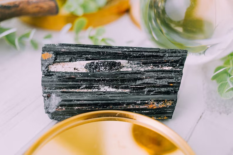 GIANT Black Tourmaline Stones Large Raw Healing Crystals Natural Lapidary Rocks