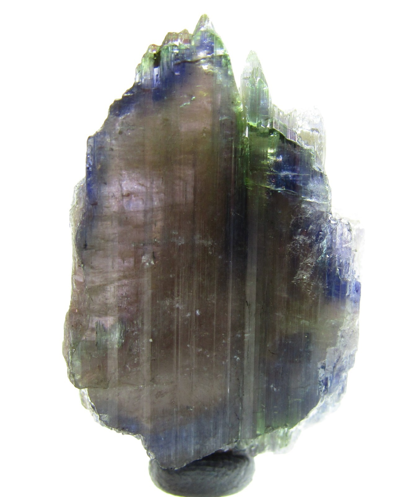 PHENOMENAL ULTRA RARE GREEN UNHEATED GEM TANZANITE CRYSTAL!!! TANZANIA