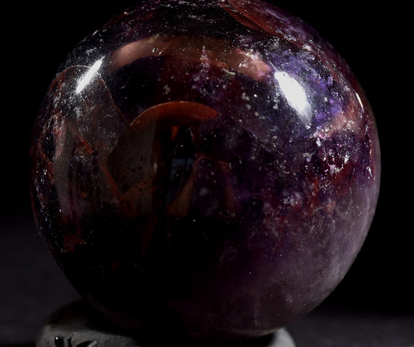 Super seven melody stone evil eye sphere psychic spiritual elevation#1131