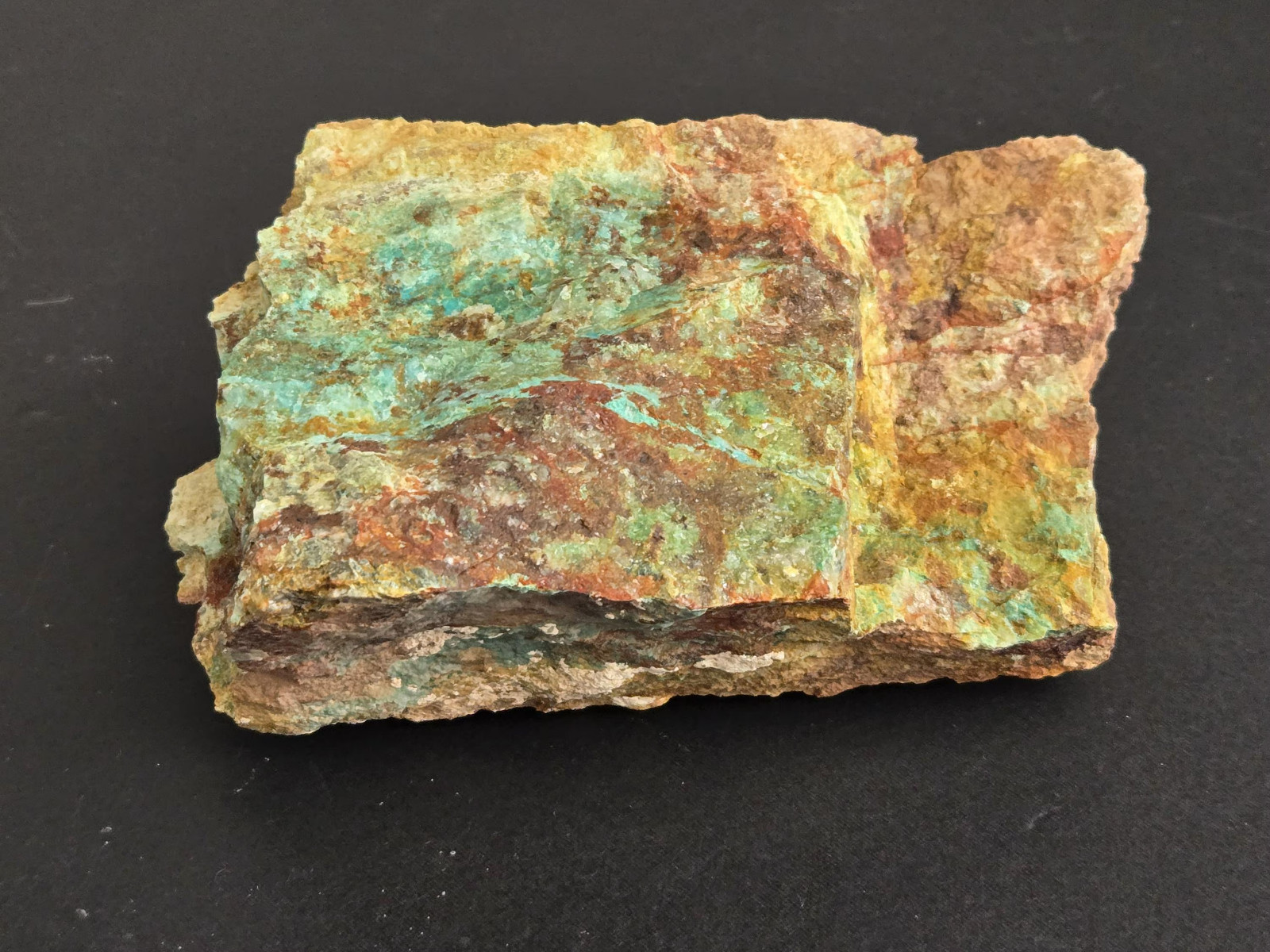 Blue Basin Mine Copper Ore 984g Chrysocolla Nevada Large Display Specimen
