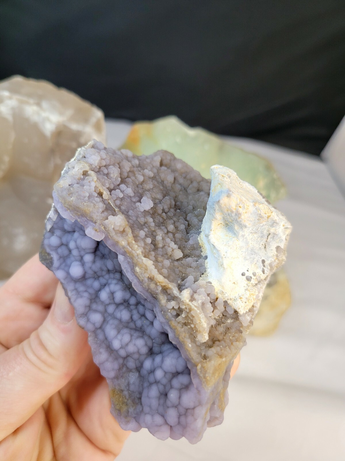 Purple Botryoidal Fluorite USA seller, Henan China, large Fluorite Crystal