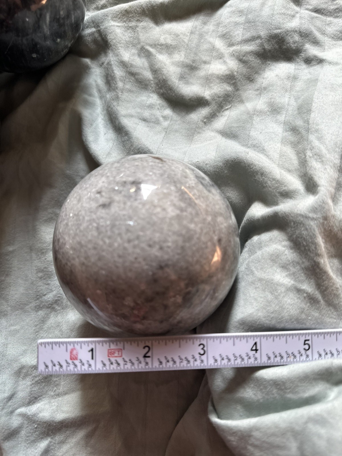 6 Solid Marble Polished Balls Decorative Sphere/ Orb Heavy Stone 3.75-4”
