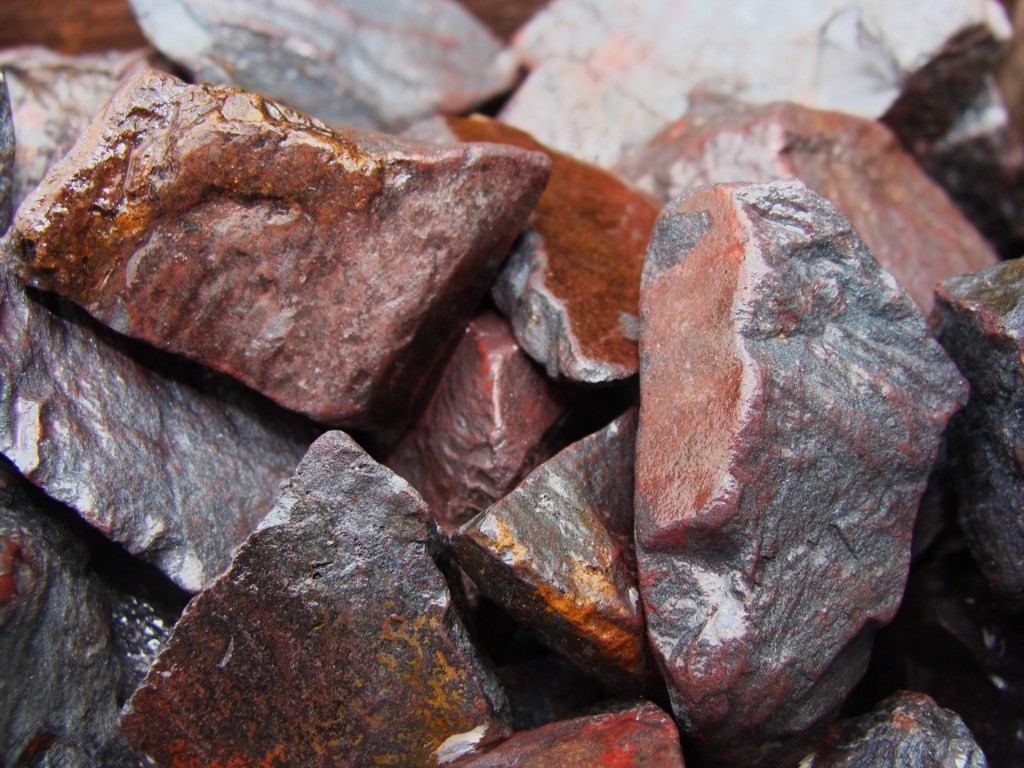 3000 Carat Lots of Unsearched Natural Hematite Rough + a FREE Faceted Gemstone