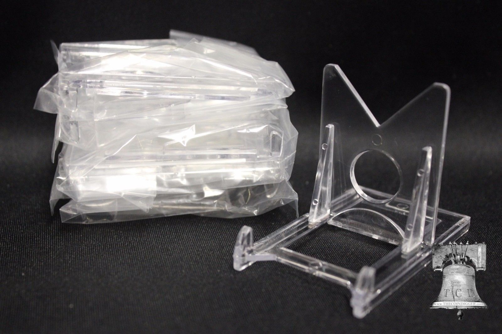 5 Display Stand Rock Fossil Mineral Agate Crystal Adjustable Holder BCW Prop