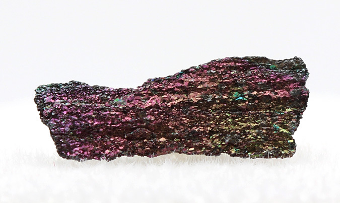 Rainbow Hematite Specimen Iridescent Mineral Minas Gerais, BRAZIL ID Card & Case