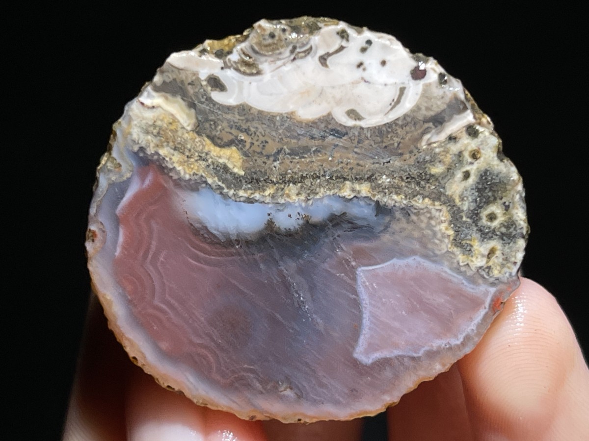 Rough Agate Nodule 15 Half Chinese Fighting Blood Agate Xuanhua 522g AA3