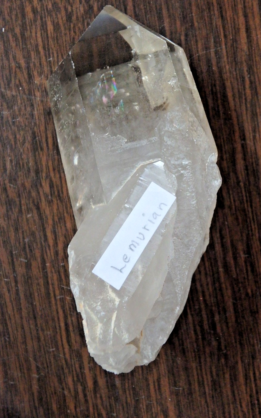 Crystal ✨ Beautiful Clear Lemurian Point Natural Record Keepers 167 grams