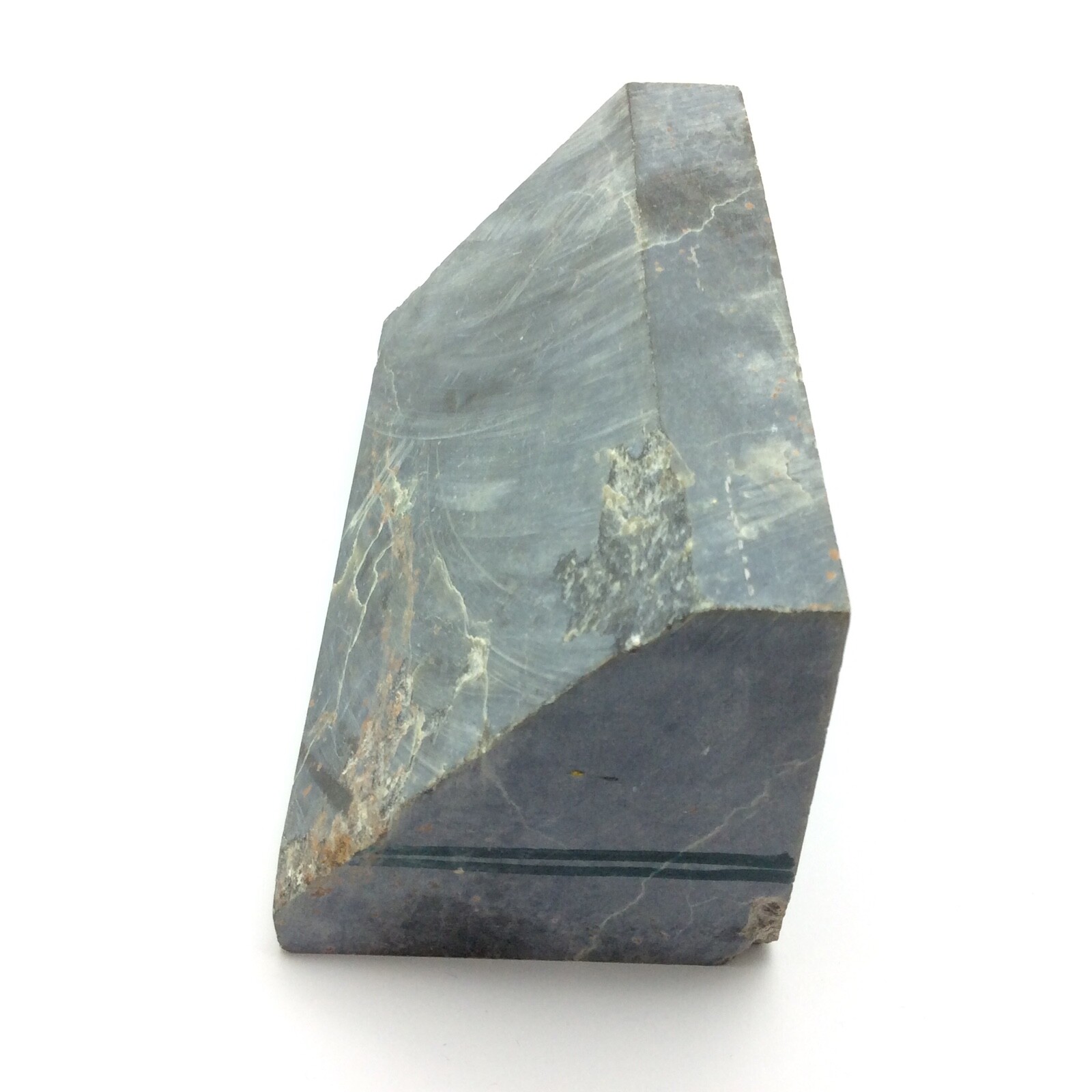 Porterville Flower Jade Block Green Nephrite Jade Stone Lapidary Rough CA #5
