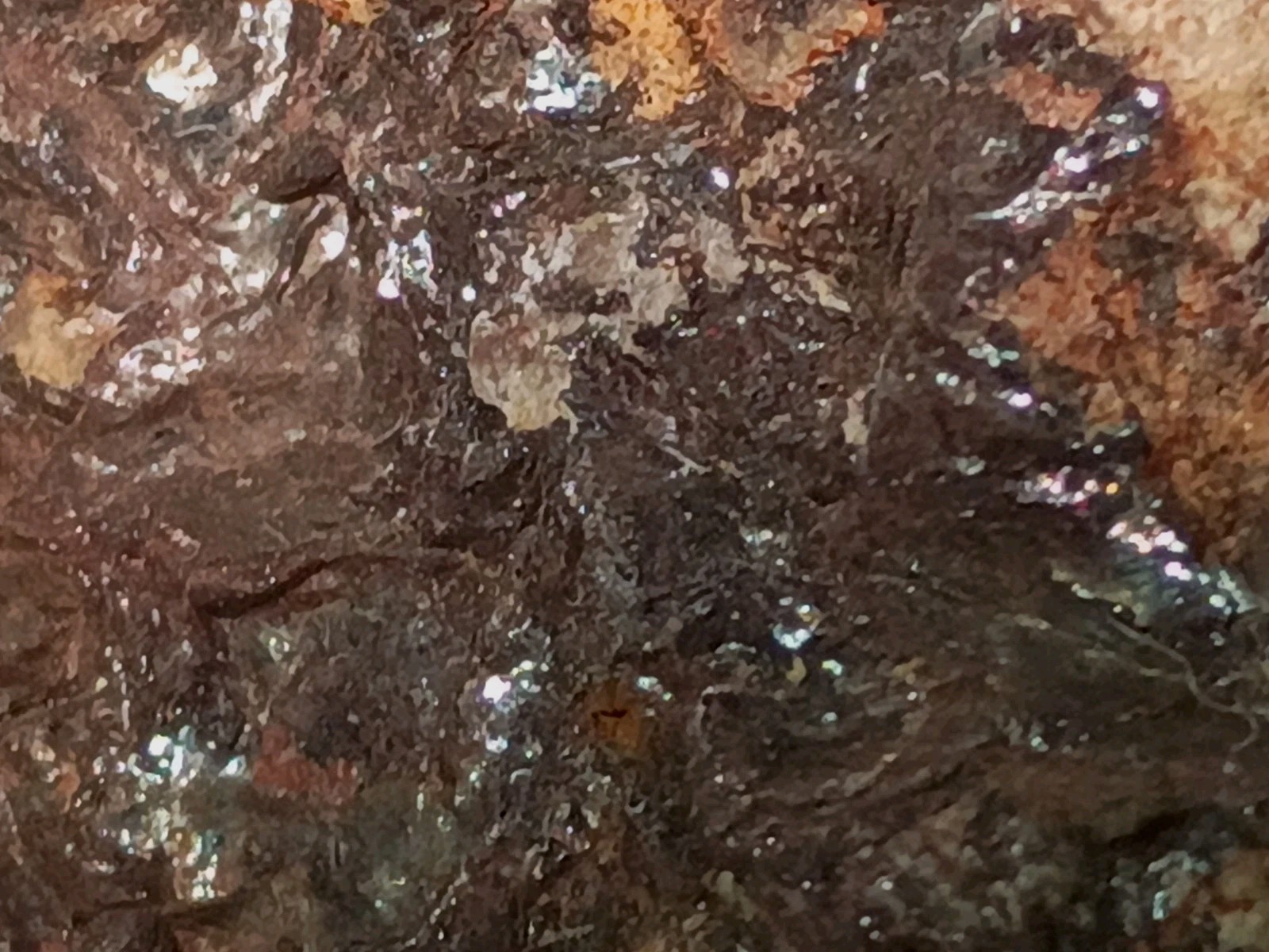 Massive 3.5lb Micaceous Specular Hematite Specimen Pilot Knob Missouri Rhyolite